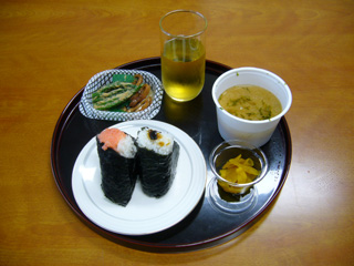 080710議員会館でのいつもの昼ごはん