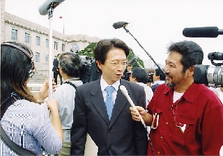 国会初登院2