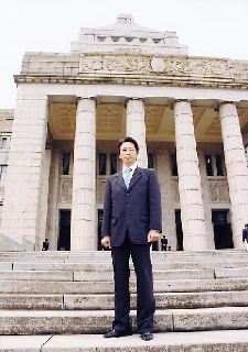 国会初登院3